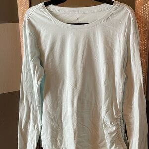 Apana Light Blue Long Sleeve Top